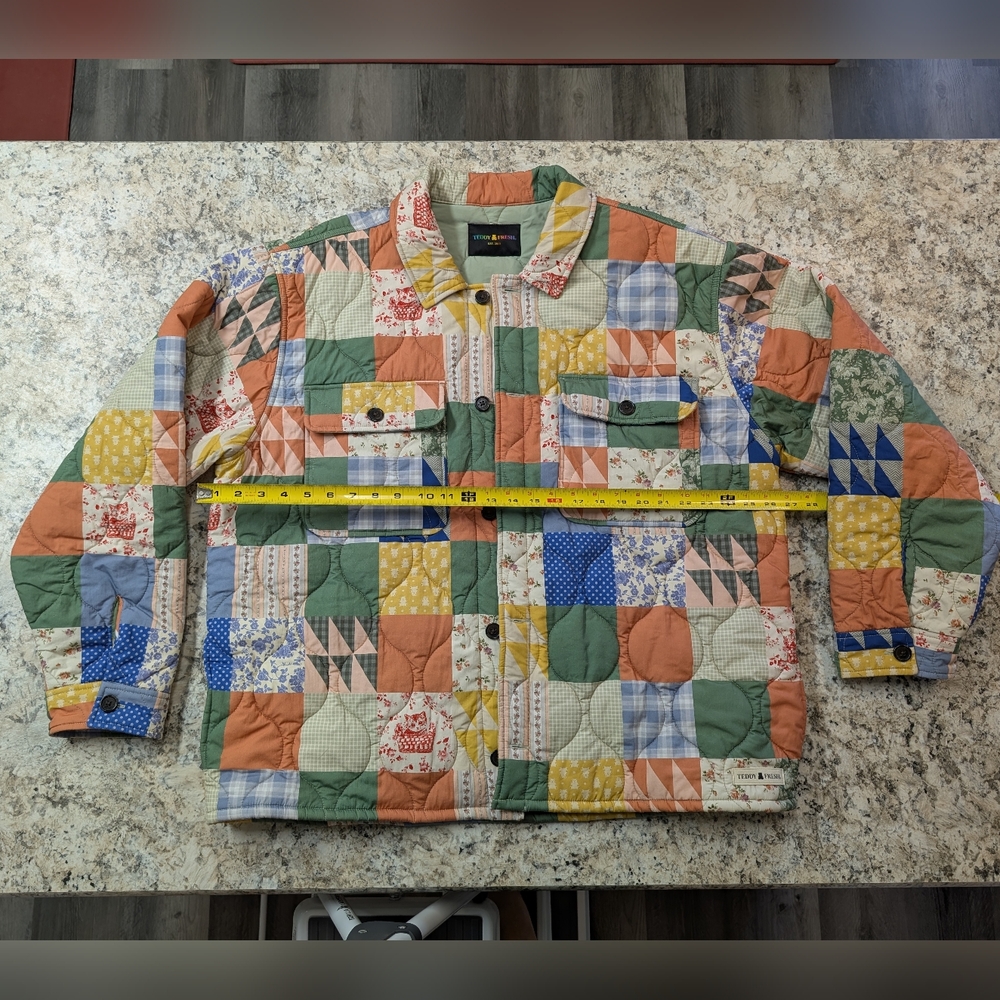 Teddy Fresh Multicolor Patchwork Jacket